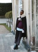 Hobbs Gerrie high waist straight fit pantalon in wolblend