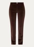 BRAX Mary high waist slim fit chino van fluweel