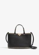 Valentino Garavani Handtas van kalfsleer met studs