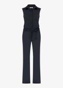 Studio Anneloes Angel straight fit jumpsuit van travelstof
