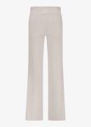 Studio Anneloes Lexie mid waist straight fit broek van travelstof met ...
