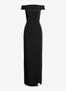 Ralph Lauren Crêpe jurk met blote schouders