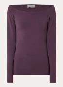 Modström Tansy top met boothals