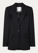Co'Couture Almira blazer met ribstructuur en klepzakken