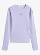 Tommy Hilfiger Ribgebreide longsleeve met logoborduring