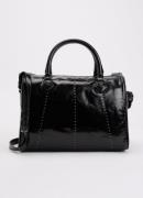 Zadig&Voltaire Sunny handtas van leer met afneembare schouderriem