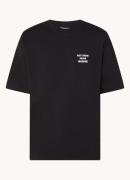 Drôle de Monsieur T-shirt met front- en backprint