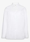 Calvin Klein Poplin blouse met logoborduring