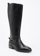 Dune London Wide Fit Talias laars van leer