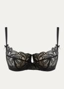 Agent Provocateur Nelle beugel bh van kant met borduring