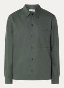 SAMSØE SAMSØE Damon overshirt in wolblend