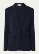Expresso Blazer van travelstof met klepzakken en stretch
