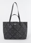 Zadig&Voltaire XL shopper met logoprint