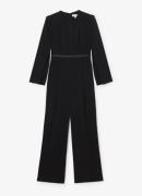 Reiss Loose fit jumpsuit met mesh