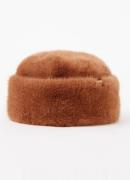 Barts Cherrybush muts van imitatiebont