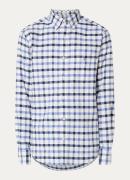 Gant Regular fit overhemd met ruitdessin en borstzak