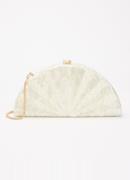 L.K.Bennett Sila clutch met afneembare schouderriem