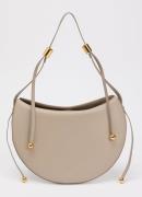 FURLA Moonstone Medium schoudertas van kalfsleer met verstelbare schou...