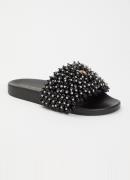 Kurt Geiger Meena Eagle slipper met strass