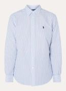Ralph Lauren Blouse in linnenblend met streepprint