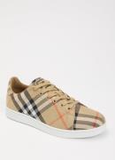 Burberry Check Set sneaker met ruitdessin