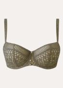 Aubade Stardust Dream balconette bh van mesh met lurex