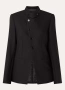 Zadig&Voltaire Verysa blazer met strass en asymmetrische hals