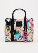 Kurt Geiger Southbank handtas met bloemenprint en afneembare schouderr...