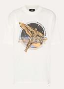 Represent Golden Tour T-shirt met front- en backprint