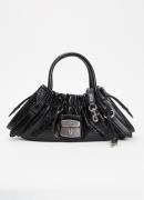 Marc Jacobs The Cristina schoudertas van leer met crocostructuur