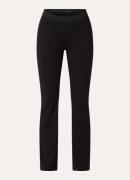 OPUS Erja high waist flared legging met stretch