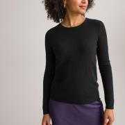 Pull col rond, pur cachemire