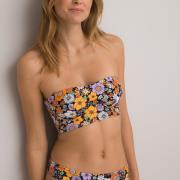 Haut de maillot de bain bandeau, imprimé fleurs