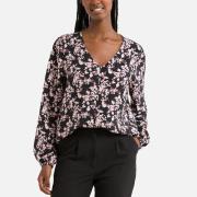 Blouse imprimée, col V