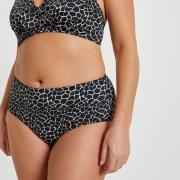 Bas de maillot de bain culotte haute