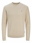 Pull col rond coton