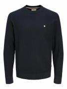 Pull col rond coton