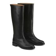 Bottes cavalières en cuir, Signature CLOTHILDE