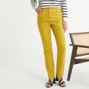 Pantalon droit 5 poches coton stretch