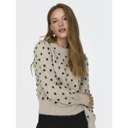 Pull à pois, manches longues