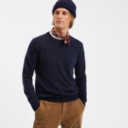 Pull col rond en cachemire, made in Europe