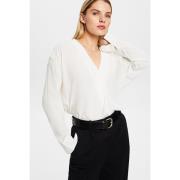 Blouse col V