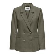 Blazer droit, double boutonnage