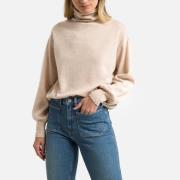 Pull ARMONIE LATTE col roulé