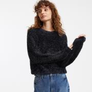 Pull col rond en grosse maille