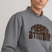 Sweat col rond brodé