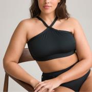 Haut de maillot de bain brassière maille texturée