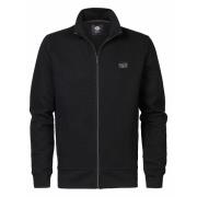 Sweat zippé col montant