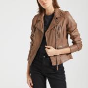 Blouson motard cuir de mouton CAMERA