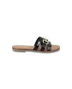 Mules en cuir Hamia